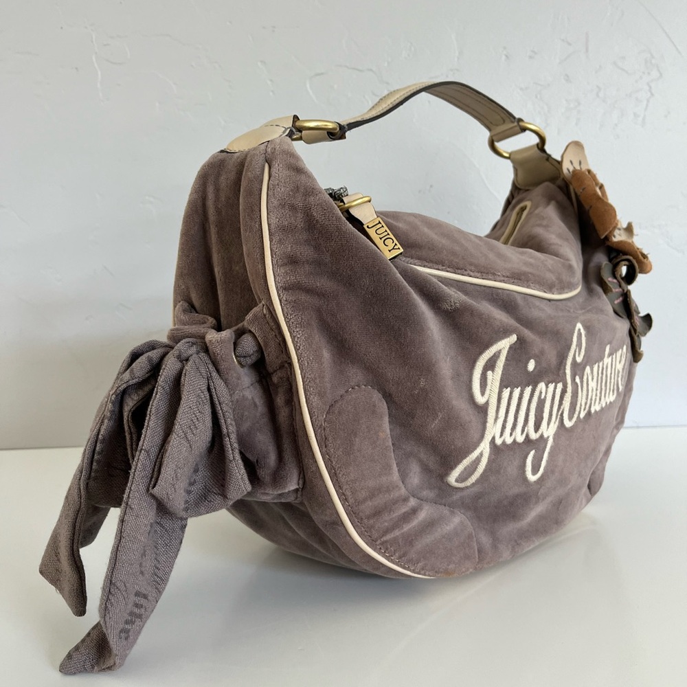 Y2K JUICY COUTURE Velour Bag - Picture 2 of 12